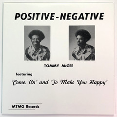 TOMMY McGEE Positive-Negative (LP, 2016, Numero Group) Ltd Reissue SOUL RARE VG+