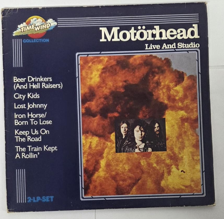 Motorhead Live & Studio Milan/Astan 2 LP Vinyl Record