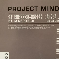 Project Mindcontrol Mindcontroller Vinyl Record Sys-X Records Electronic