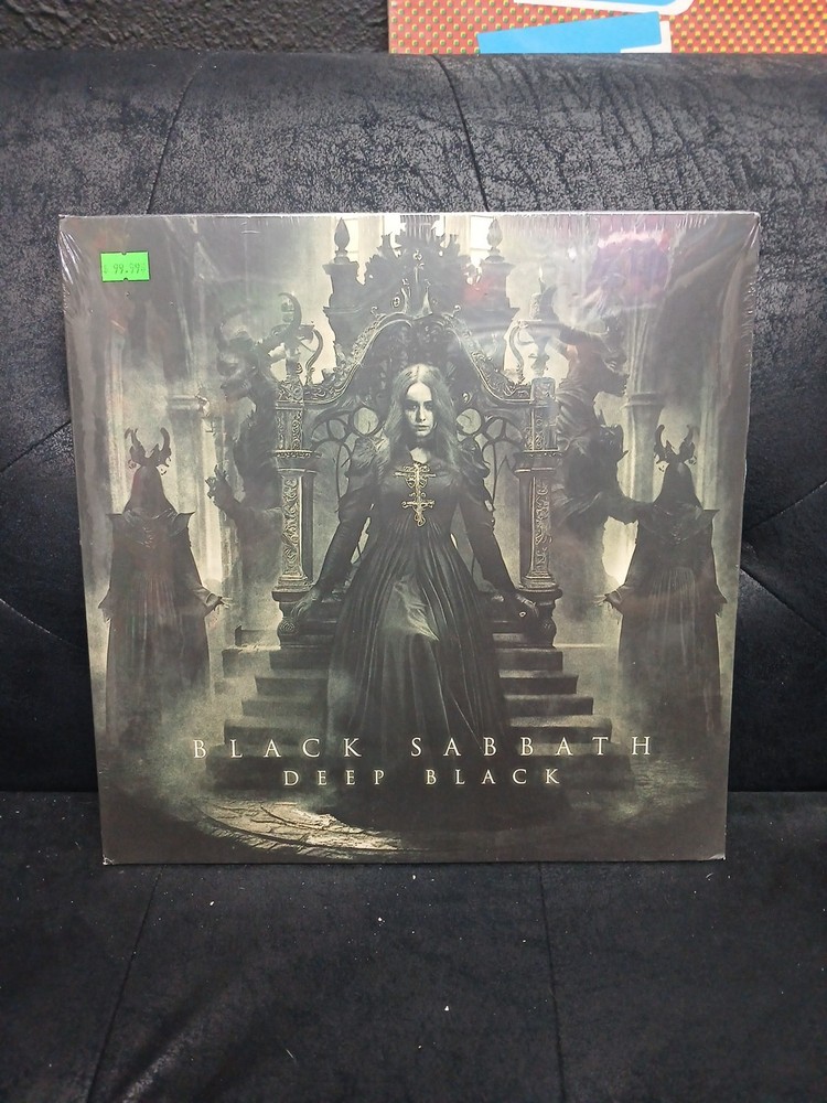 BLACK SABBATH DEEP BLACK VINYL LP SEALED