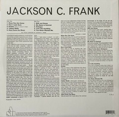 Jackson C Frank Self Titled 1965 Album Vinyl LP Record blues run the game NEW!!!