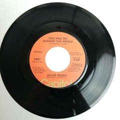 Helen Reddy You and Me Against the World 45 RPM Record Capitol 3897