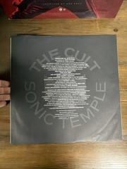 The Cult Sonic Temple 1989 SIRE BMG direct Vinyl LP Ian Astbury Very Good
