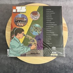 Aesop Rock Integrated Tech Solutions Signed LED Light Up Cover Orange Vinyl