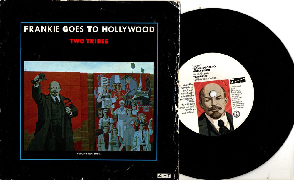 Frankie Goes To Hollywood:Two tribes/One February Friday:UK ZTT:1984