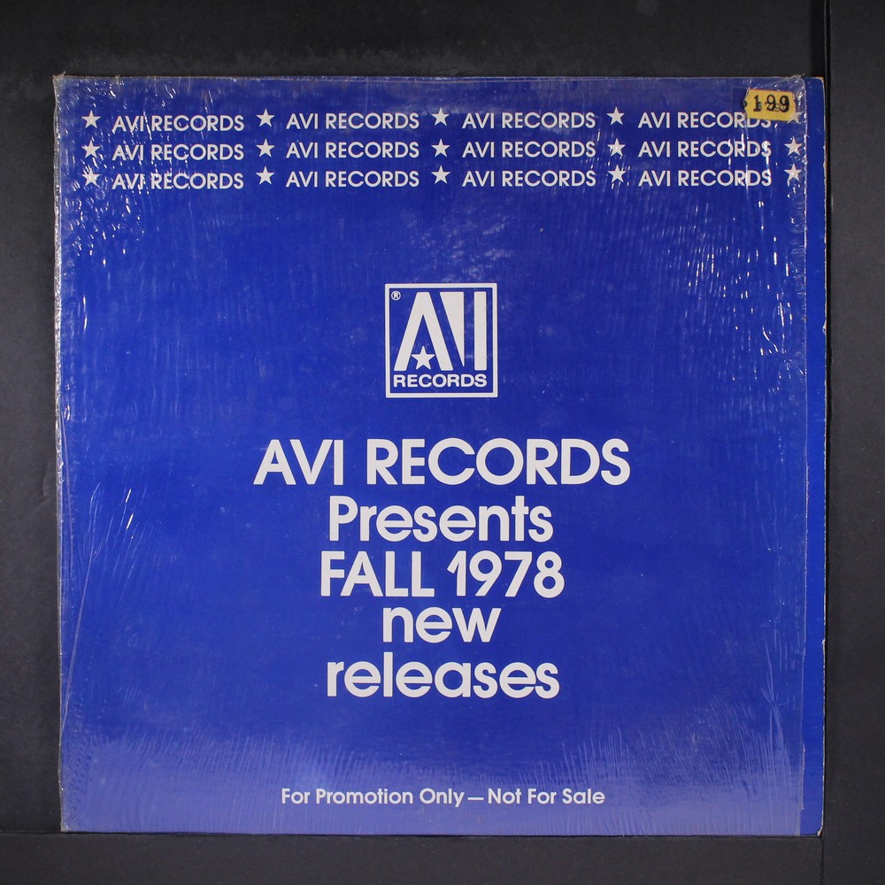 VARIOUS: avi records presents fall 1978 new releases AVI 12″ LP 33 RPM