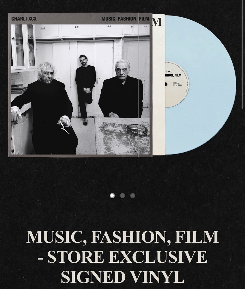 CHARLI XCX | Music, Fashion, Film | Store Exclusive Signed Blue Vinyl LP