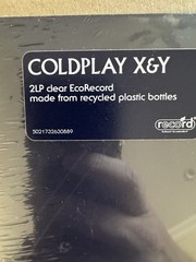 Coldplay – X&Y Vinyl 2LP Record Clear EcoRecord NEW SEALED