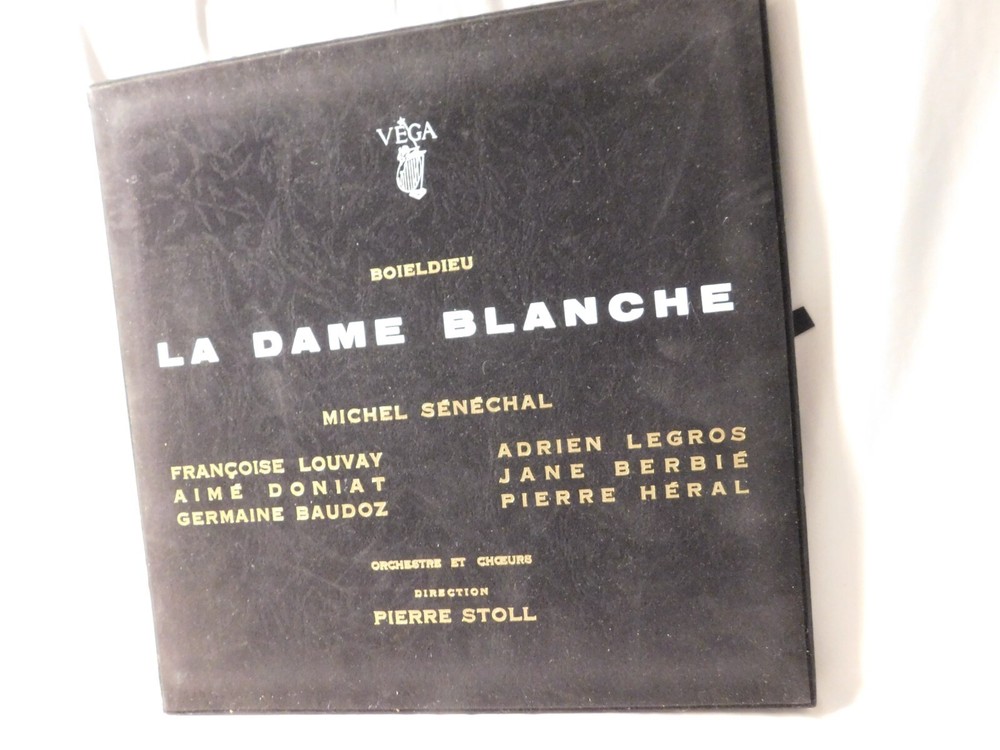 BOIELDIEU La Dame Blanche MICHEL SENECHAL Vinyl LP 3 Box Set