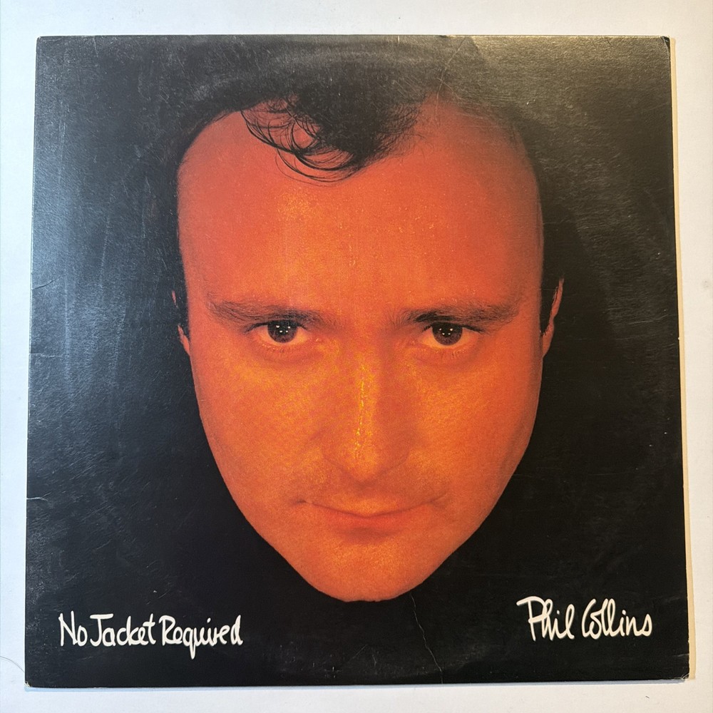 Phil Collins – No Jacket Required 1985 33rpm LP Vinyl Atlantic Records 81240-2