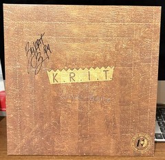 BIG K.R.I.T. Wuz Here (2020 2-LP) Colored Vinyl SIGNED! Gatefold Jacket BIG KRIT
