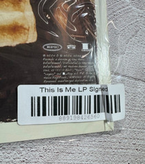 Jennifer Lopez This Is Me… Then Signed Black Vinyl LP JLO Autographed In Hand