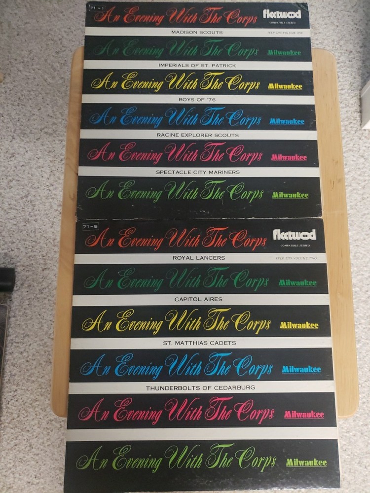 1971 | Drum Corps | An Evening with the Corps | Vol 1+2 | Vinyl | Madison Scouts