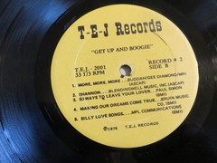 Unknown Artist – Get Up And Boogie – 2xLP 1976 TEJ – Rock, Funk, Soul