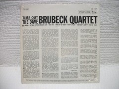 DAVE BRUBECK TIME OUT VINYL LP ALBUM 1959 CL 1397 MONO IN SHRINK WRAP JAZZ
