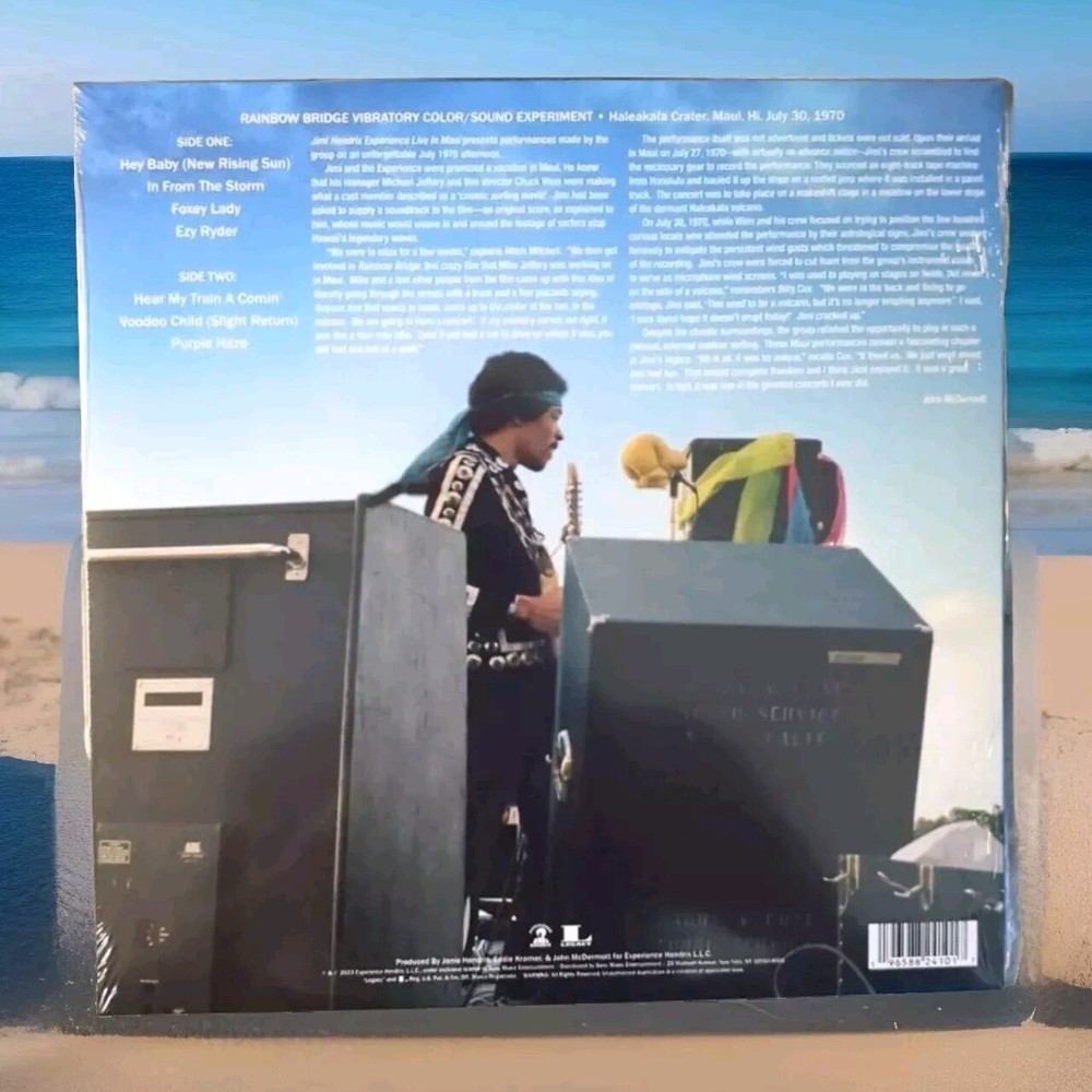 Jimi Hendrix Experience – Live in Maui – Exclusive – Turquoise Colored Vinyl LP