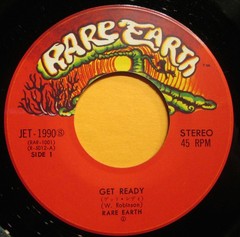 レア・アース – ゲット・レディ 7″ Rare Earth, Rare Earth JET-1990, RAR-1001 Japan VG+