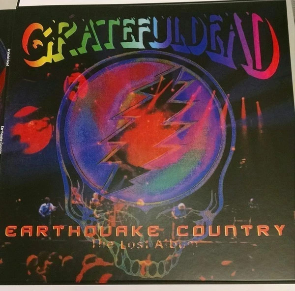 GRATEFUL DEAD – EARTHQUAKE COUNTRY -THE LOST ALBUM – LP CLEAR VINYL