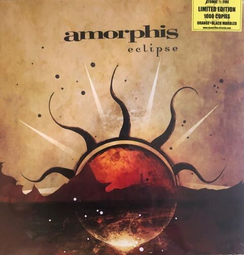 Amorphis – Eclipse (LP, Orange & Black Marbled, 2013, AF0012V, Gatefold, Sealed)