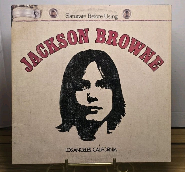 Jackson Browne Self Titled Saturate Before Using Vinyl LP Asylum SD 5051 VG+/VG+