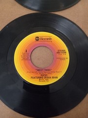 RUFUS FEATURING CHAKA KHAN SWEET THING / CIRCLES & STAY / CHANGE YOUR WAYS 45s