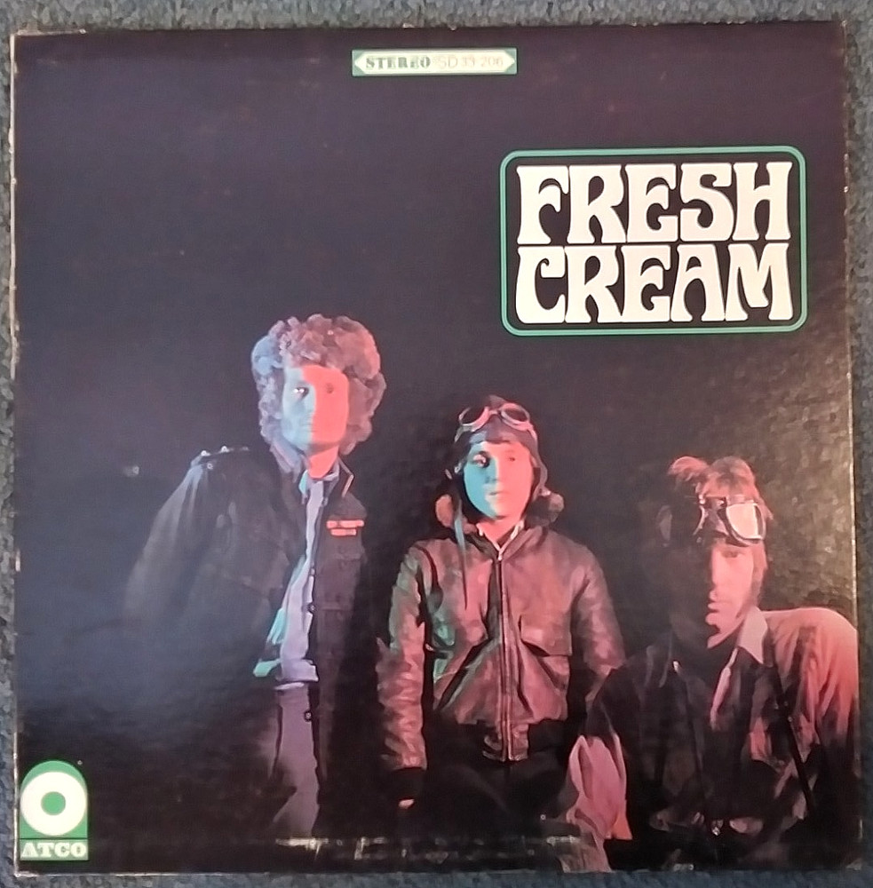 Cream – Fresh Cream Vinyl 1967 LP – ATCO Records – Rock, Psych, Blues