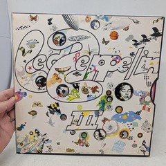 Led Zeppelin III Vinyl LP Atlantic SD 19128 Pinwheel Gatefold So Mote Be Press