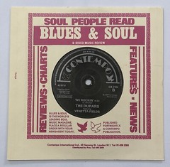 The Dupars Featuring Venetta Fields ‎– Love Cookin‘ 7” Soul Funk Disco VG+ / M