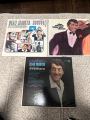 Dean Martin Vinyl LP records lot of 3 One Who Loved You Houston & DeanMartin TV