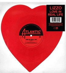 LIZZO – Love in Real Life 10” Heart Shaped Vinyl LIMITED Brand New…!🔥
