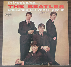 “ INTRODUCING THE BEATLES „SUPER GENUINE VJ MONO VER 2 BRACKET VJ RARE ARP LABEL