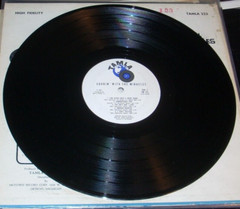 MIRACLES cookin with / 2nd lp ( soul ) tamla white labels