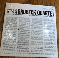 Dave Brubeck Quartet Time Out 1959 Columbia CL 1397 MONO Vinyl Vintage Record