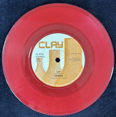 DEMON ‚LIAR‘ 7“ SINGLE CLAY RECORDS CLAY4 1980 UK FIRST PRESS RED VINYL NWOBHM