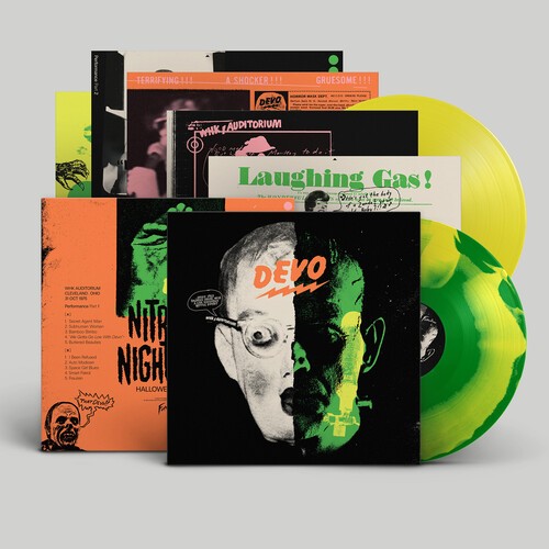 Devo – Nitrous Nightmare Halloween Live ’75 – Laughing Gas (GREEN YELLOW SWIRL 2