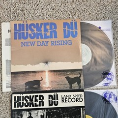 Hüsker Dü Land Speed Record-LP 1981 Original Pressing LP New Day Rising Lot