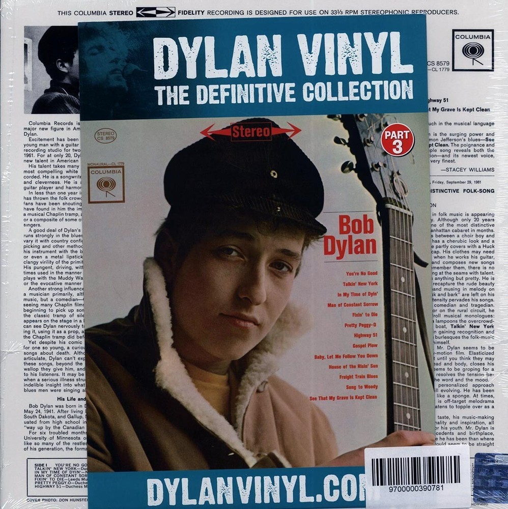 BOB DYLAN (Includes Bonus Magazine) Import 180 gram *NEW* Vinyl LP Album