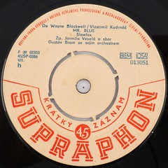 Milan Chladil / Jarmila Veselá – Mackie Messer / Mr. Blue – 1960 45 rpm Record