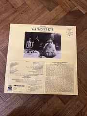 RLS 757 Verdi La Traviata Maria Callas 12″ Double Album EMI UK With Insert