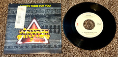 STRYPER~LOT OF 2 45s Picture Sleeves Christian Hard Rock FREE SHIPPING