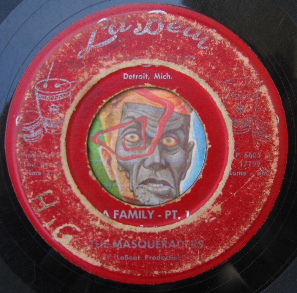 HEAR Masqueraders 45 A Family LA BEAT soul R&B