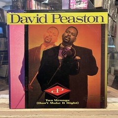 [SOUL/R&B]~EXC 12″~DAVID PEASTON~Two Wrongs Don’t Make It Right~[x5 Mix]~Thank Y