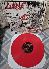 Corpse /Putrefaction- Painful Demos Red Vinyl LP Pre-Grave Death Metal Sweden