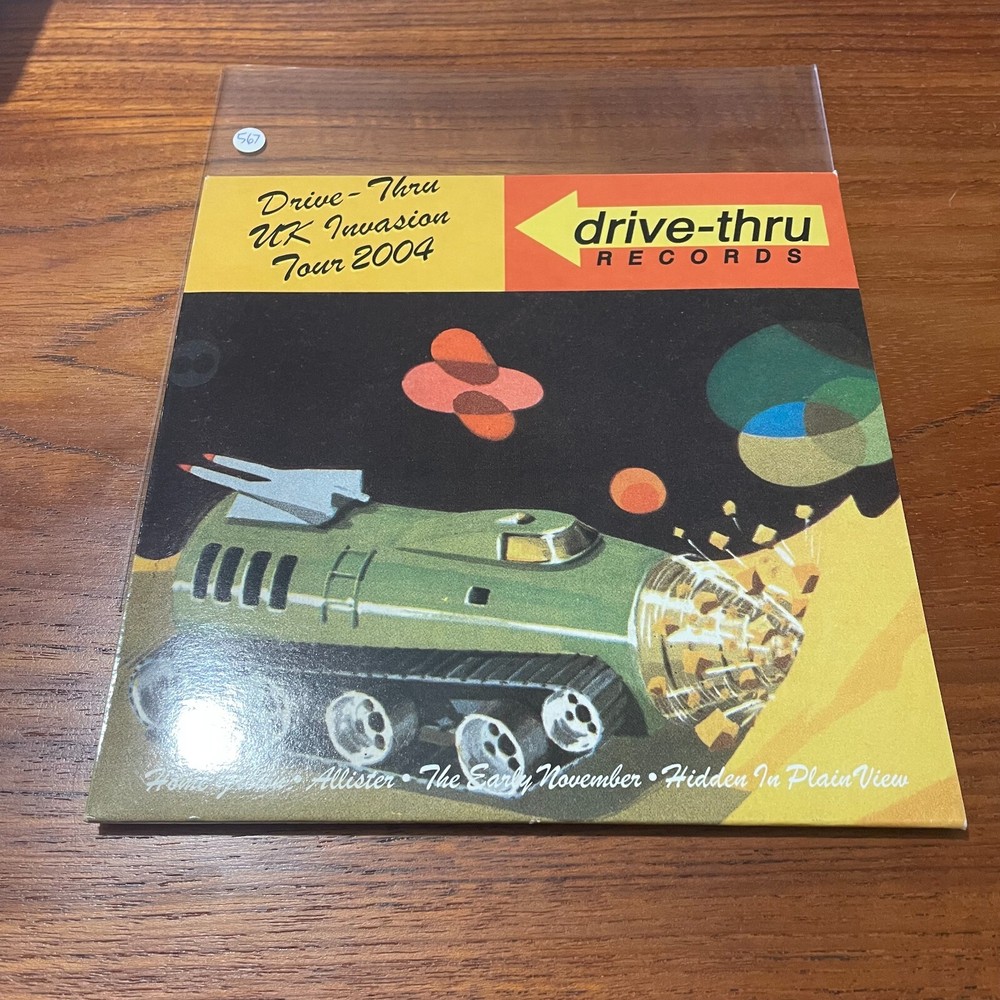 Drive-Thru UK Invasion Tour 2004 7″ Early November Allister Home Grown – a567