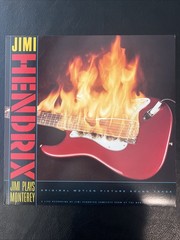 Jim Hendrix- Jim Plays Monterey- 1986 Vinyl Lp- Like New!