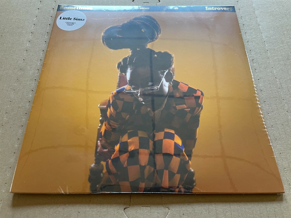 NEW SUPER RARE Little Simz – Sometimes I Might Be Introvert YELLOW Vinyl SIGNED