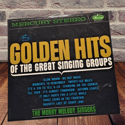 The Merry Melody Singers – Golden Hits LP Record 1960 Mercury Stereo Pop 33 RPM