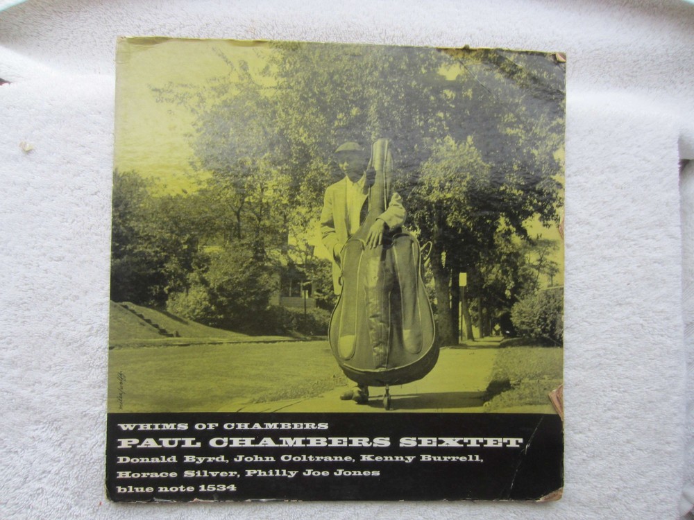PAUL CHAMBERS BLUE NOTE BLP 1534 767 LEXINGTON RVG P/Ear DG PLAYS GREAT!
