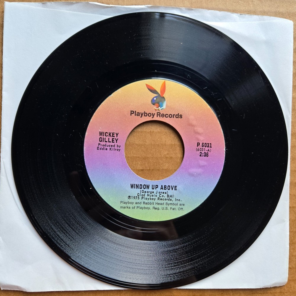 MICKEY GILLEY Window Up Above/I’m Moving On 45 7″ Record Vinyl COUNTRY