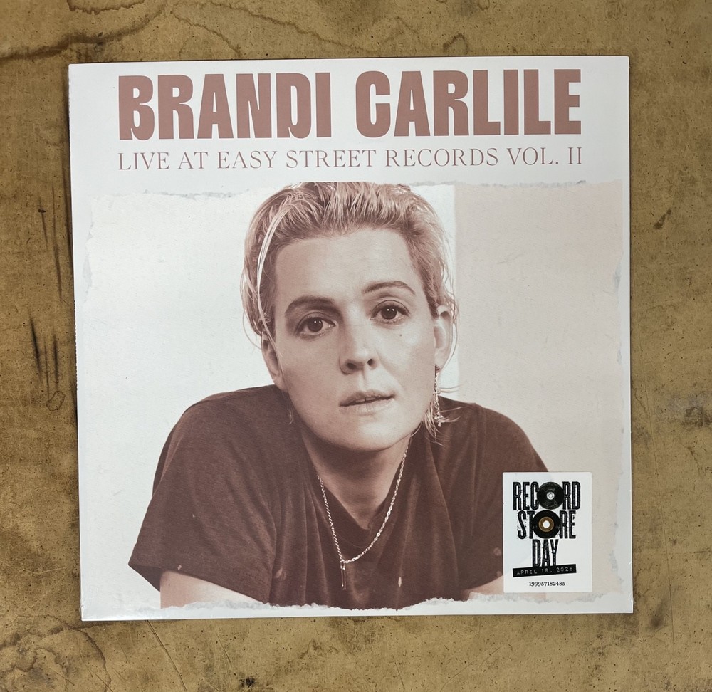 BRANDI CARLILE LIVE AT EASY STREET RECORDS VOL 2 VINYL LP NEW SEALED RSD 2026